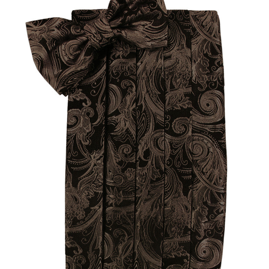 Chocolate Tapestry Style Cummerbund Set 
