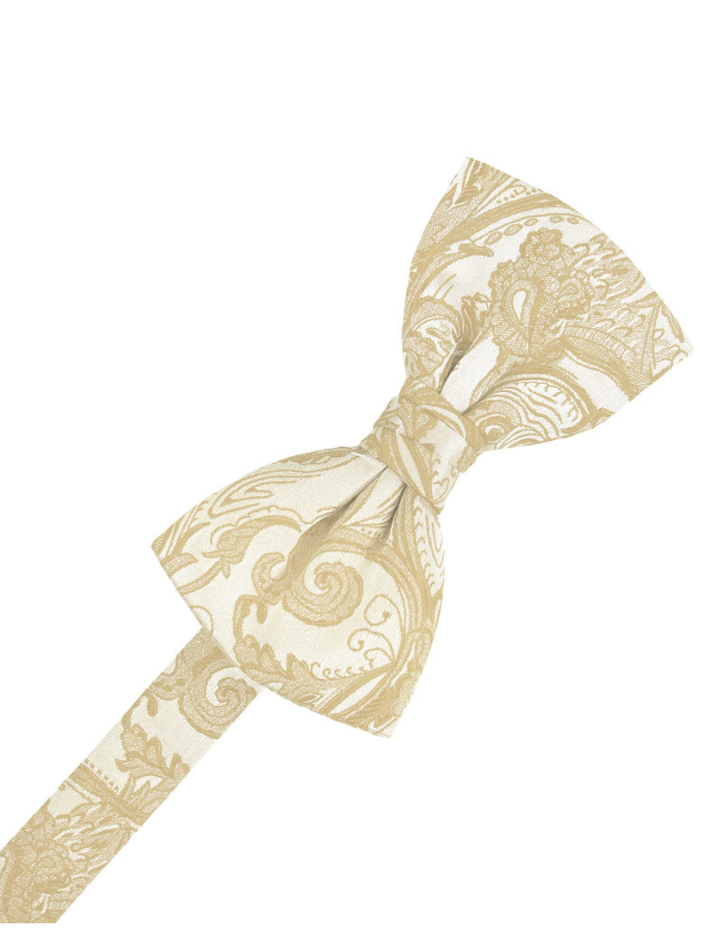 Golden Tapestry Formal Bow Tie