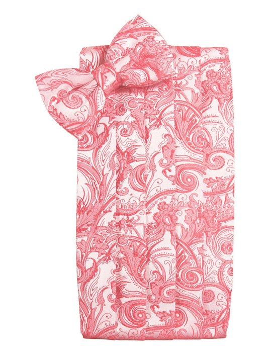 Guava Tapestry Style Cummerbund Set