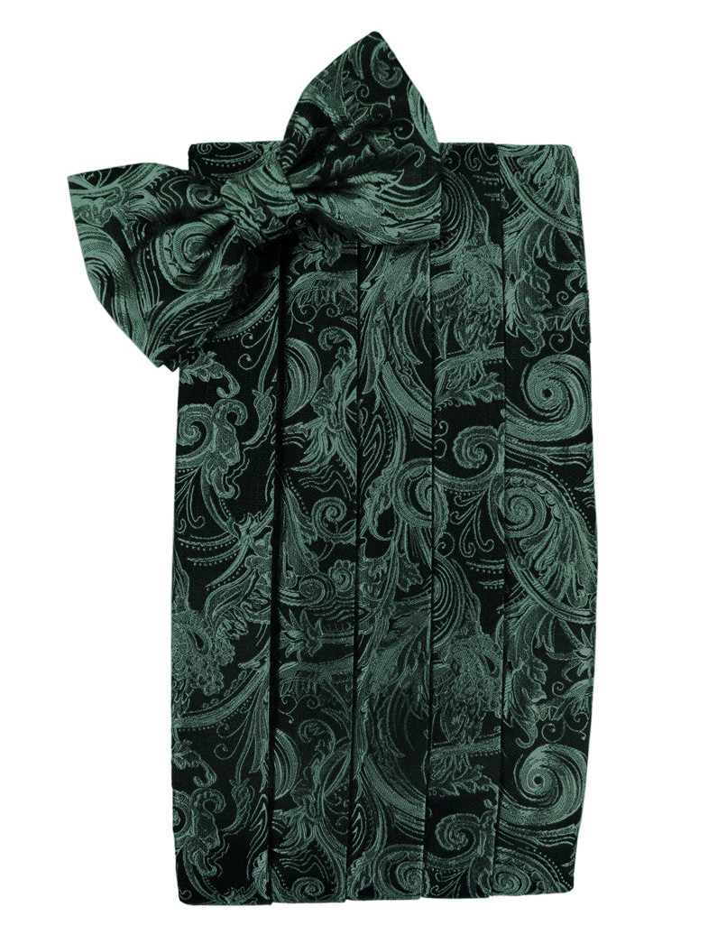 Holly Tapestry Style Cummerbund Set 