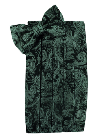 Holly Tapestry Style Cummerbund Set 