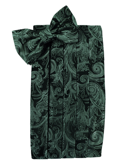 Holly Tapestry Style Cummerbund Set 