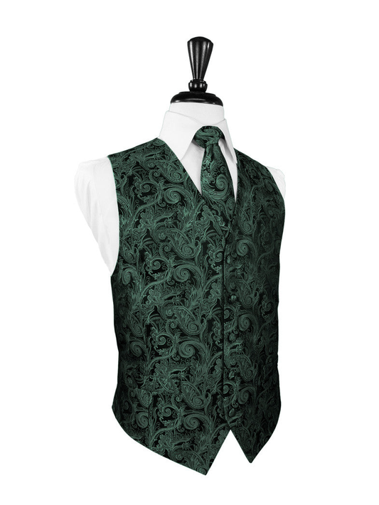 Holly Tapestry Tuxedo Vest