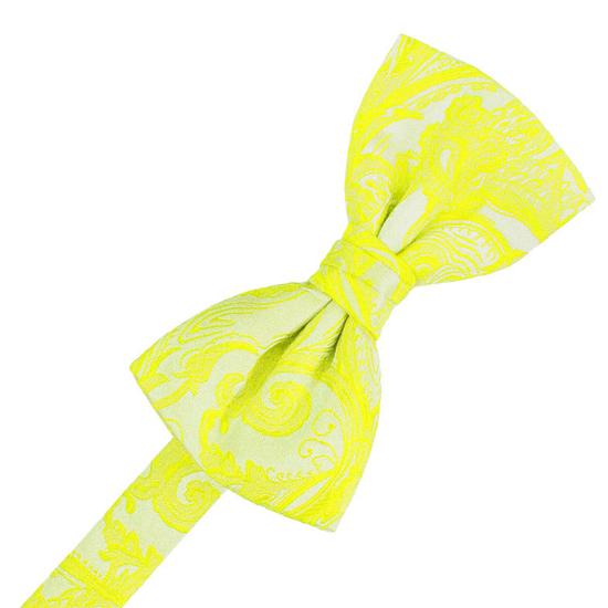 Lemon Tapestry Formal Bow Tie