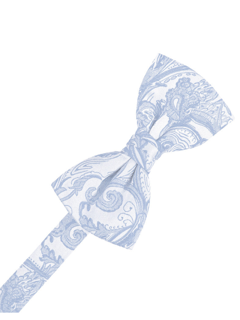 Light Blue Tapestry Formal Bow Tie