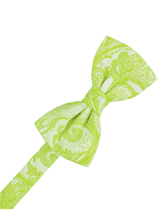 Lime Tapestry Formal Bow Tie