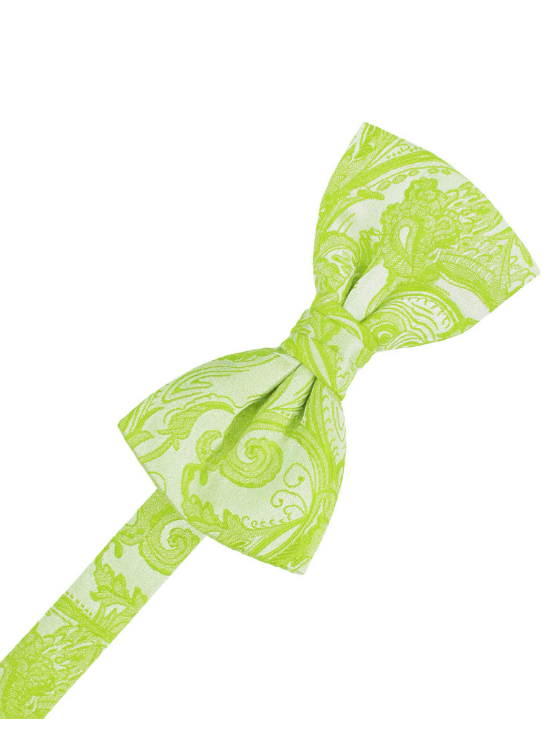 Lime Tapestry Formal Bow Tie