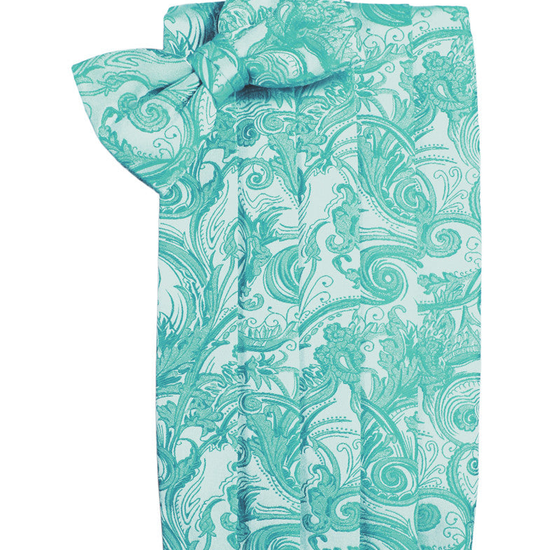 Mermaid Tapestry Style Cummerbund Set