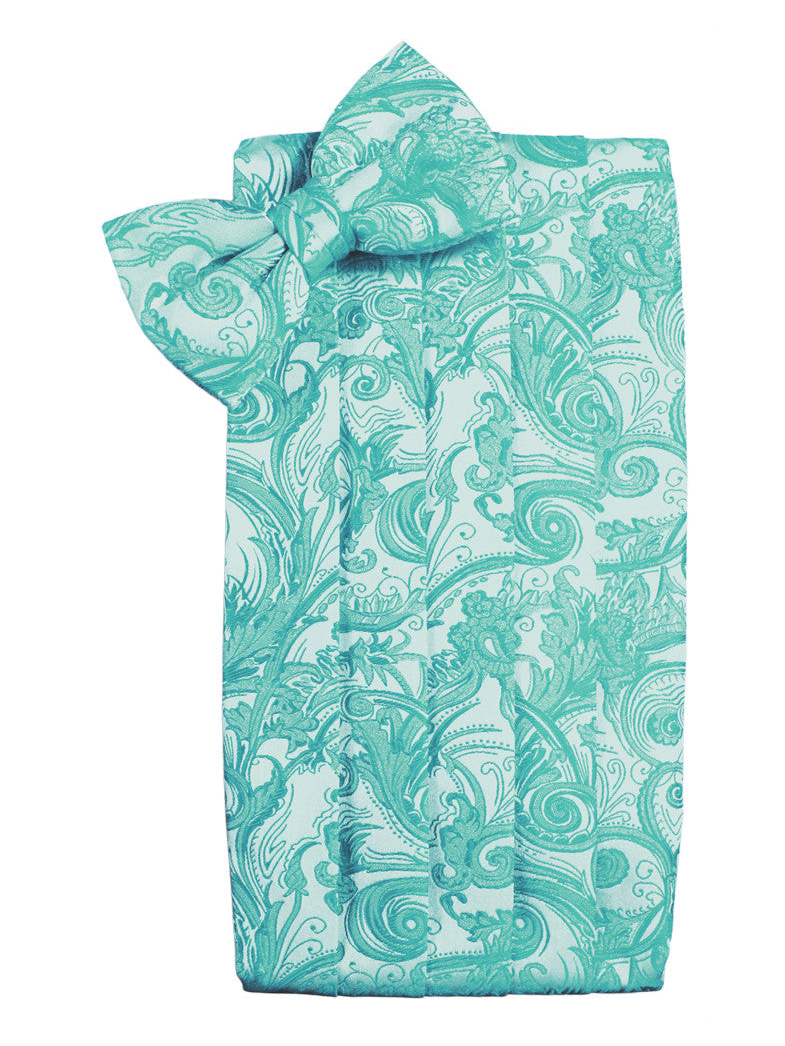 Mermaid Tapestry Style Cummerbund Set