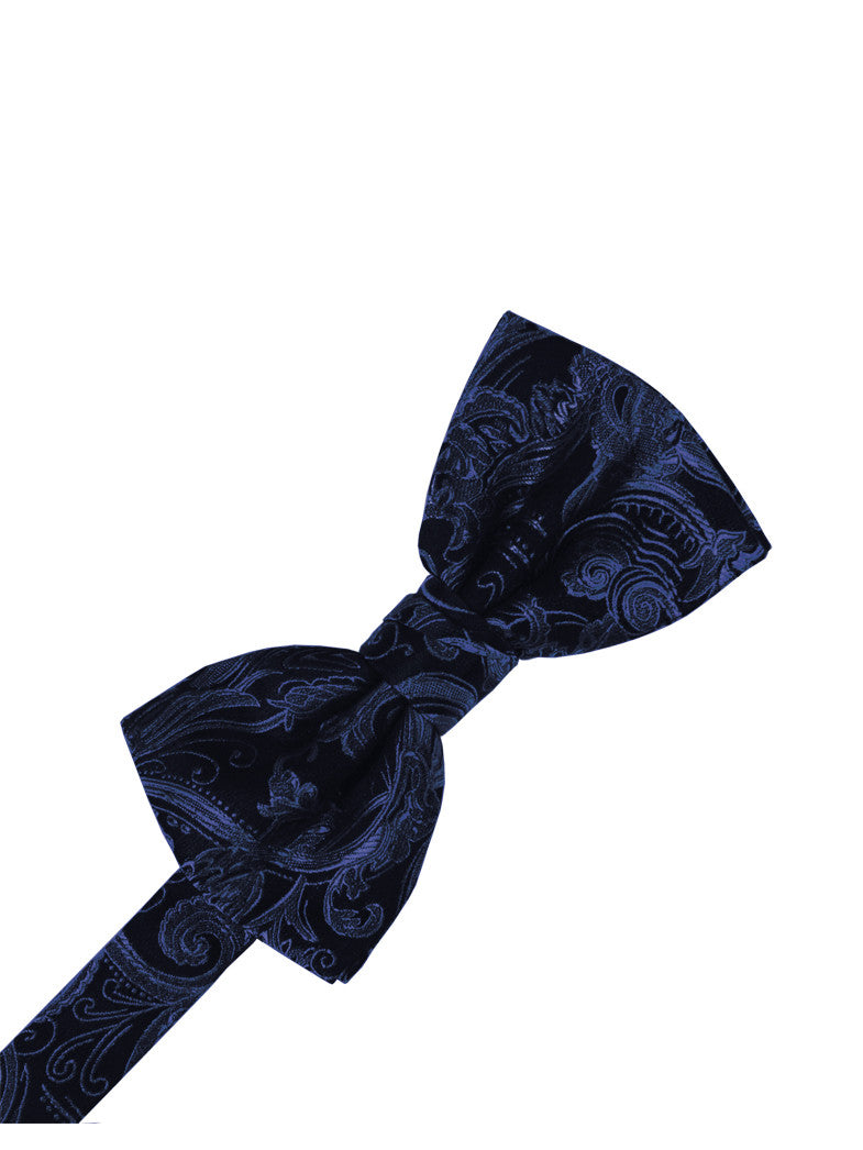 Midnight Blue Tapestry Formal Bow Tie