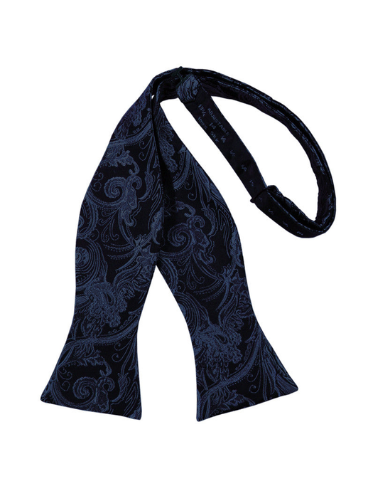 Midnight Blue Tapestry Self-Tie Formal Bow Tie