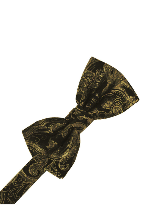 New Gold Tapestry Formal Bow Tie