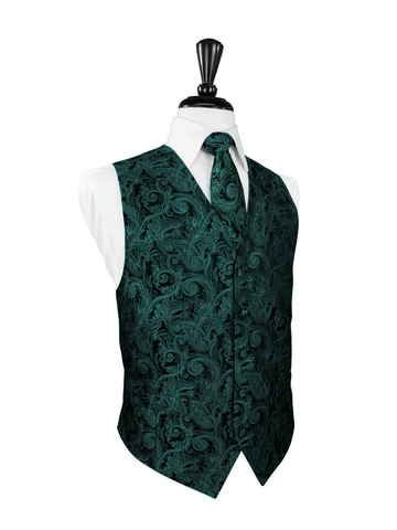 Oasis Tapestry Tuxedo Vest