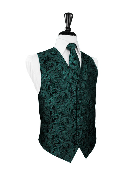 Oasis Tapestry Tuxedo Vest