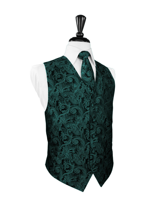 Oasis Tapestry Tuxedo Vest