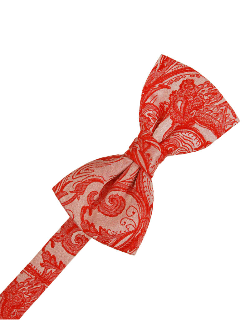 Persimmon Tapestry Formal Bow Tie
