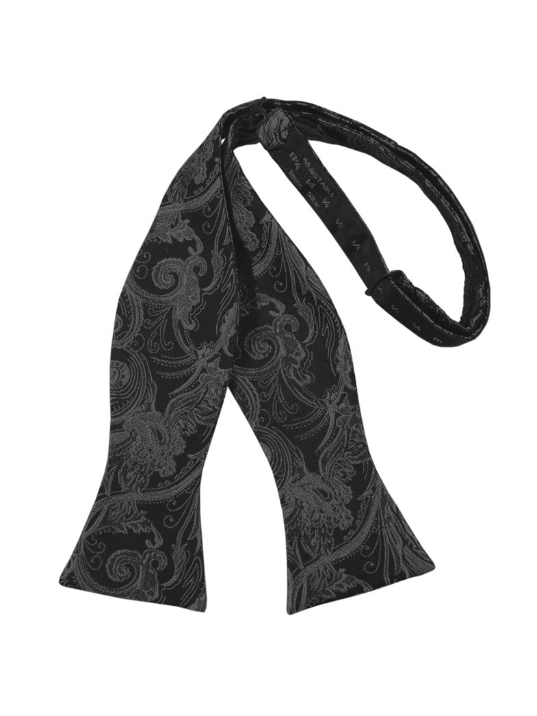 Pewter Tapestry Self-Tie Formal Bow Tie
