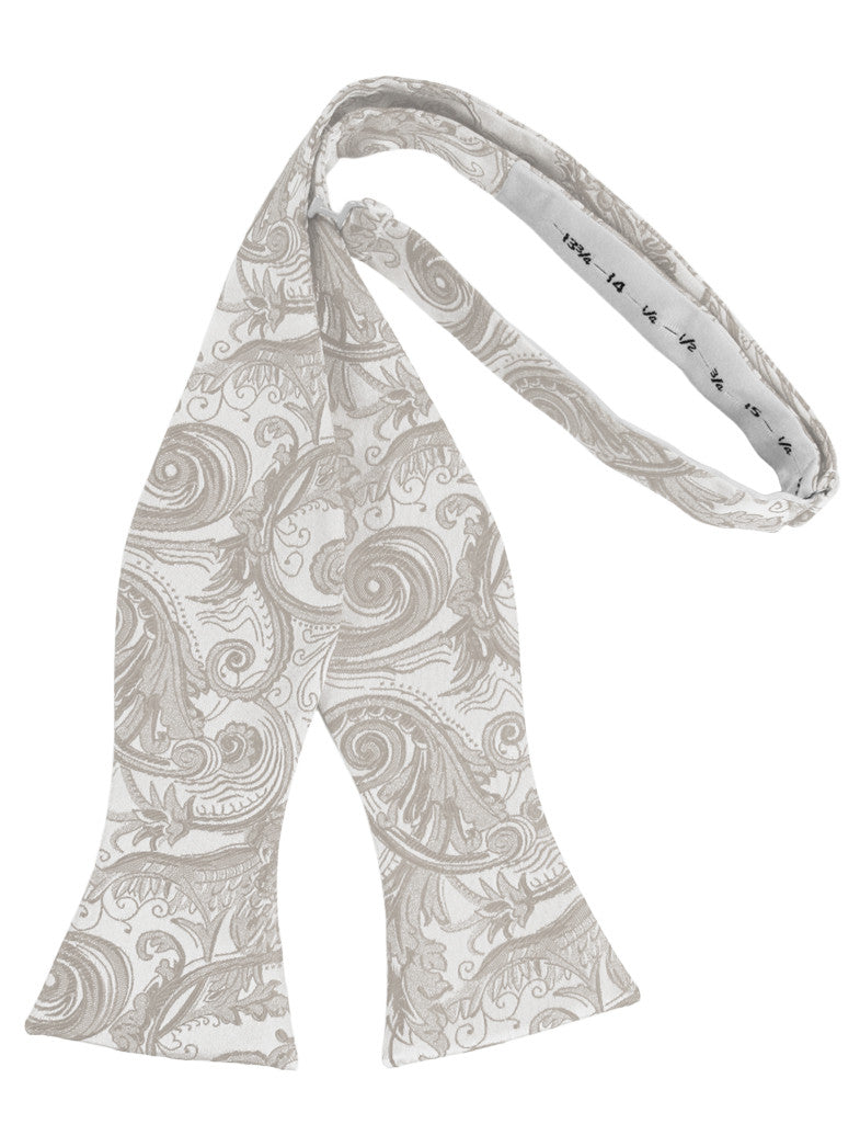 Platinum Tapestry Self-Tie Formal Bow Tie