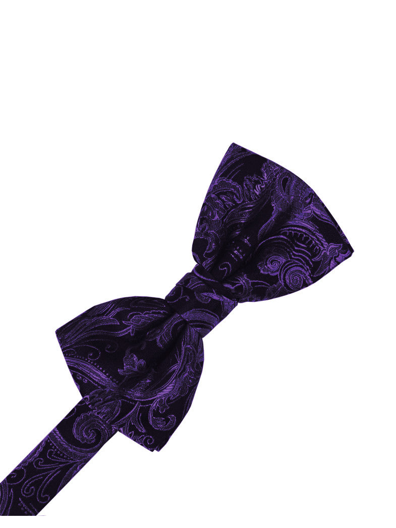 Purple Tapestry Formal Bow Tie