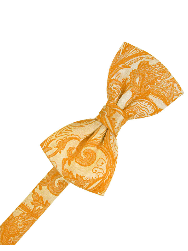 Tangerine Tapestry Formal Bow Tie