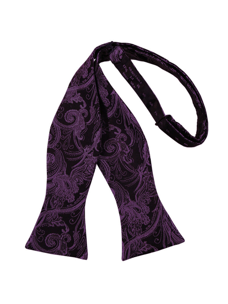 Wine Tapestry Self-Tie Formal Bow Tie