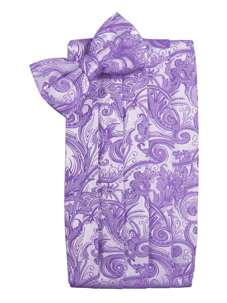 Wisteria Tapestry Cummerbund Set in "Premier" Satin