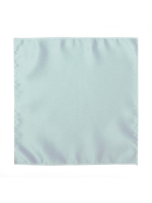 Deluxe Satin Formal Pocket Square (Light Blue)
