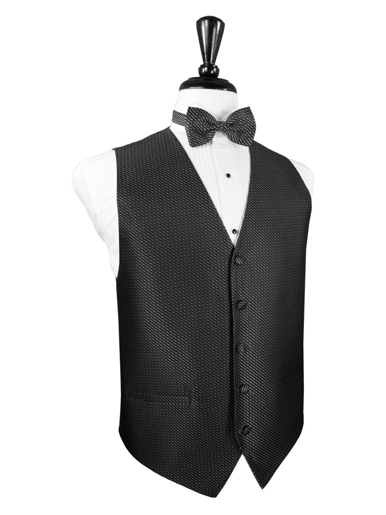 Asphalt Venetian Tuxedo Vest