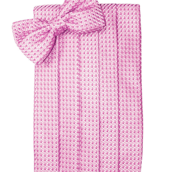 Bubblegum Venetian Cummerbund Set 