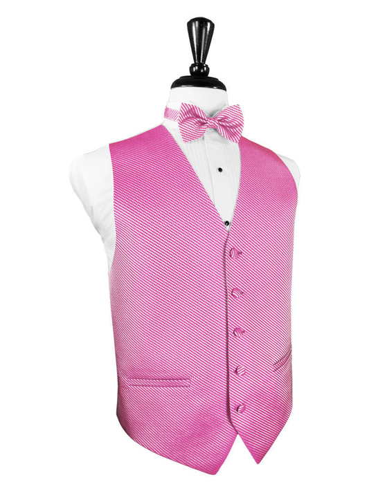 Bubblegum Venetian Tuxedo Vest