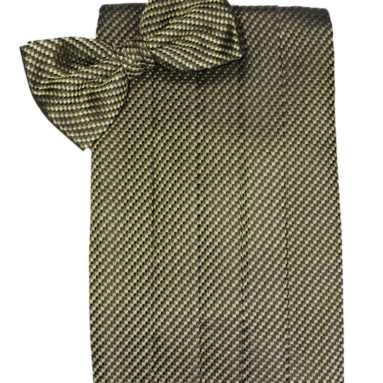 Champagne Venetian Cummerbund Set 
