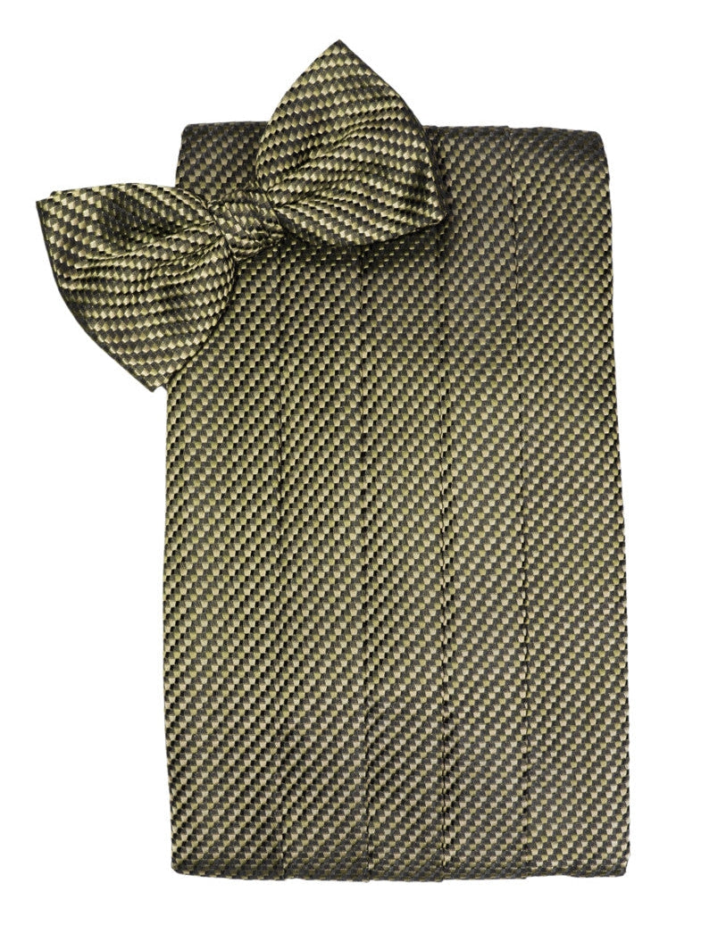 Champagne Venetian Cummerbund Set 