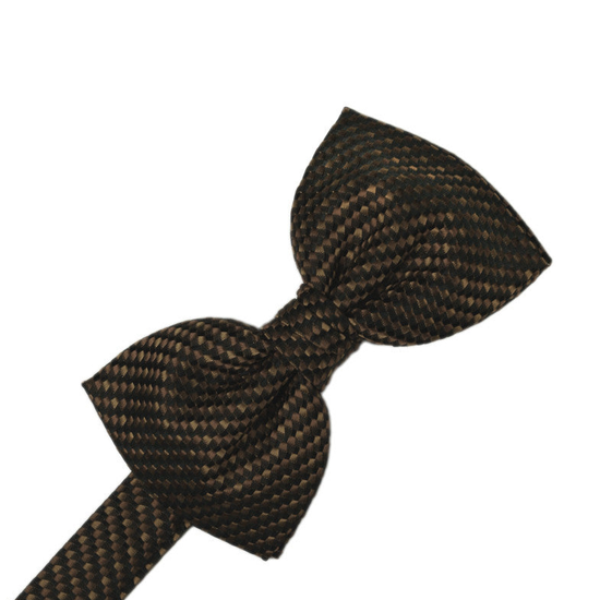 Chocolate Venetian Formal Bow Tie