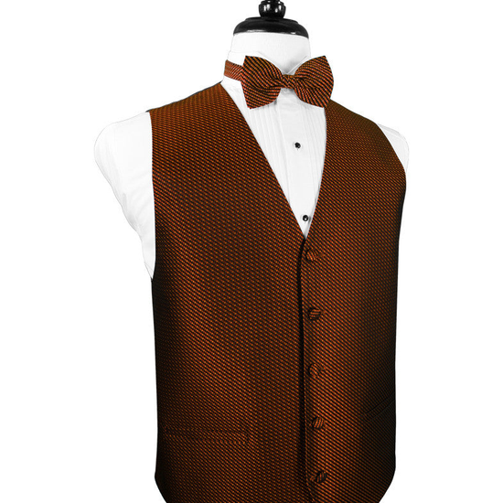 Cinnamon Venetian Tuxedo Vest
