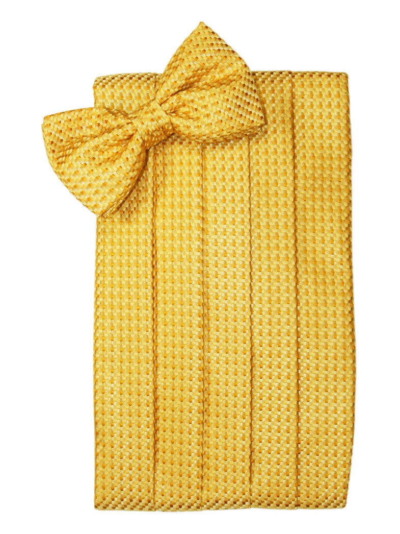 Gold Venetian Cummerbund Set 