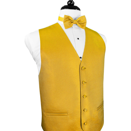 Gold Venetian Tuxedo Vest