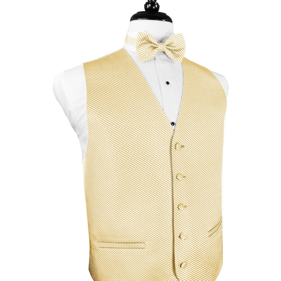 Harvest Maize Venetian Tuxedo Vest