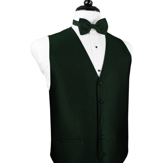 Hunter Green Venetian Tuxedo Vest