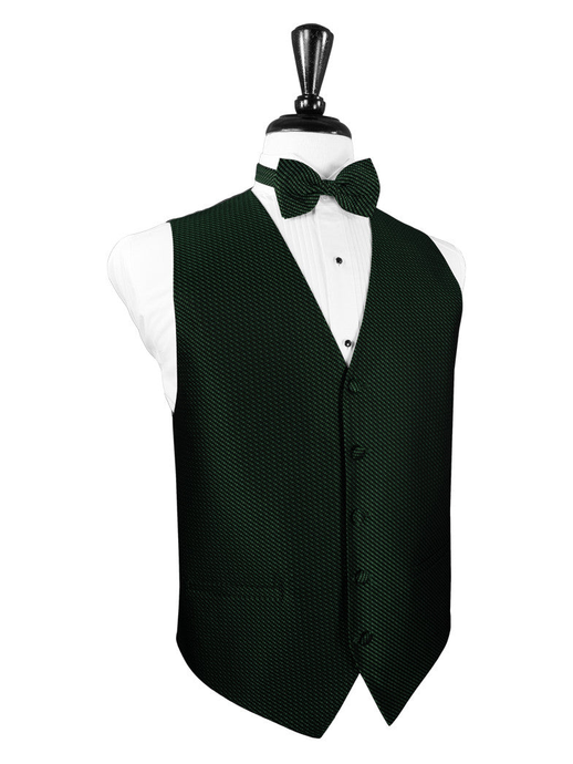 Hunter Green Venetian Tuxedo Vest