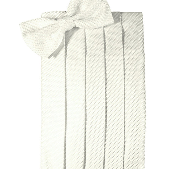Ivory Venetian Cummerbund Set 