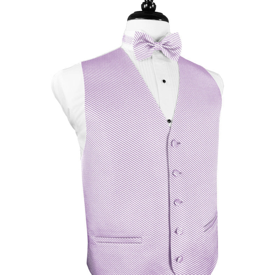 Lavender Venetian Tuxedo Vest
