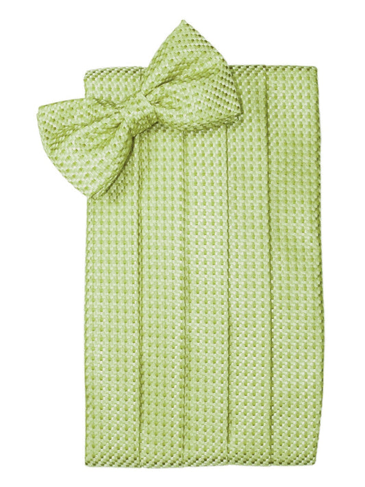 Lime Venetian Cummerbund Set 
