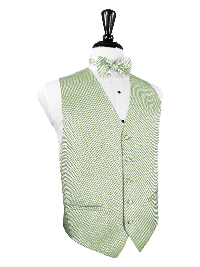 Mint Green Venetian Tuxedo Vest