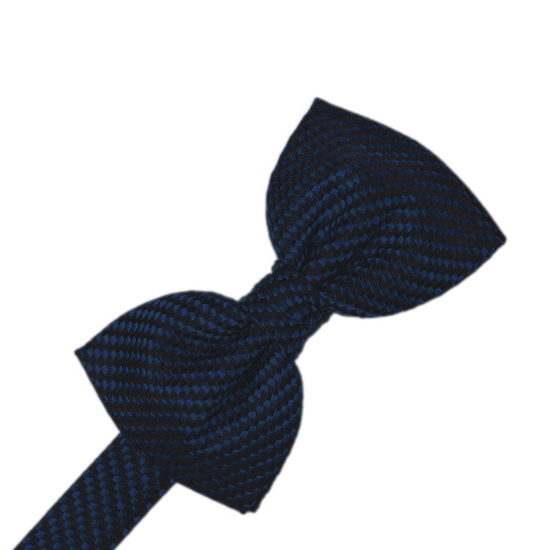 Navy Venetian Formal Bow Tie