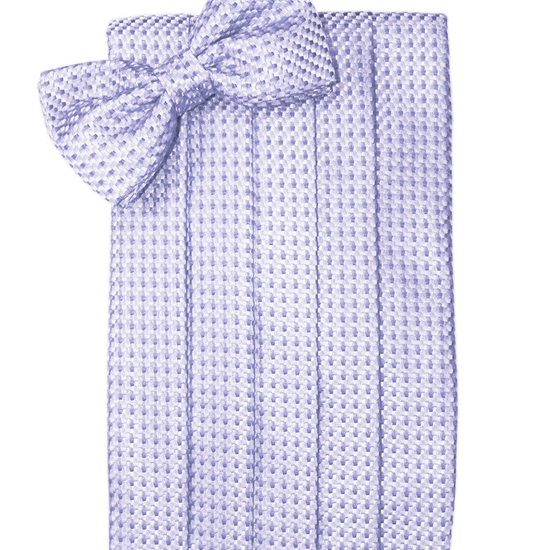 Periwinkle Venetian Cummerbund Set 