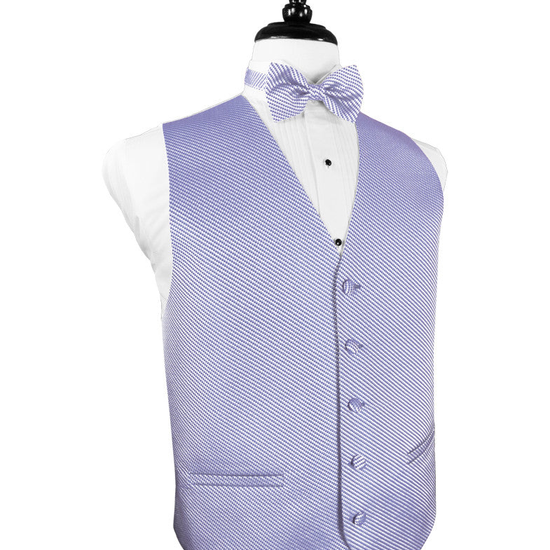Periwinkle Venetian Tuxedo Vest