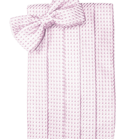 Pink Venetian Cummerbund Set 