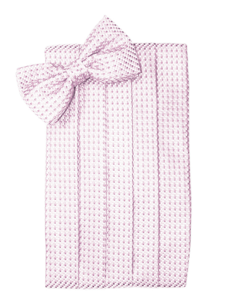 Pink Venetian Cummerbund Set 