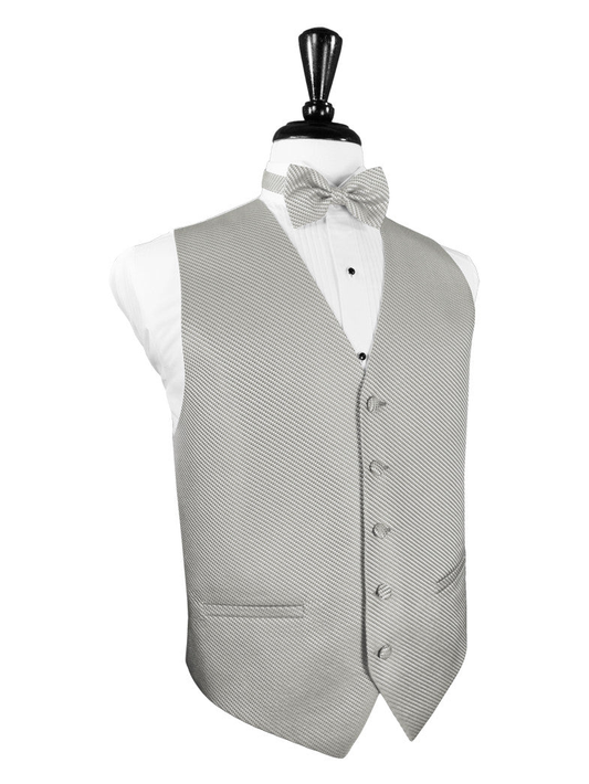 Platinum Venetian Tuxedo Vest