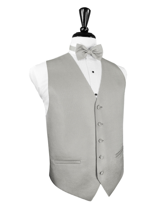 Platinum Venetian Tuxedo Vest
